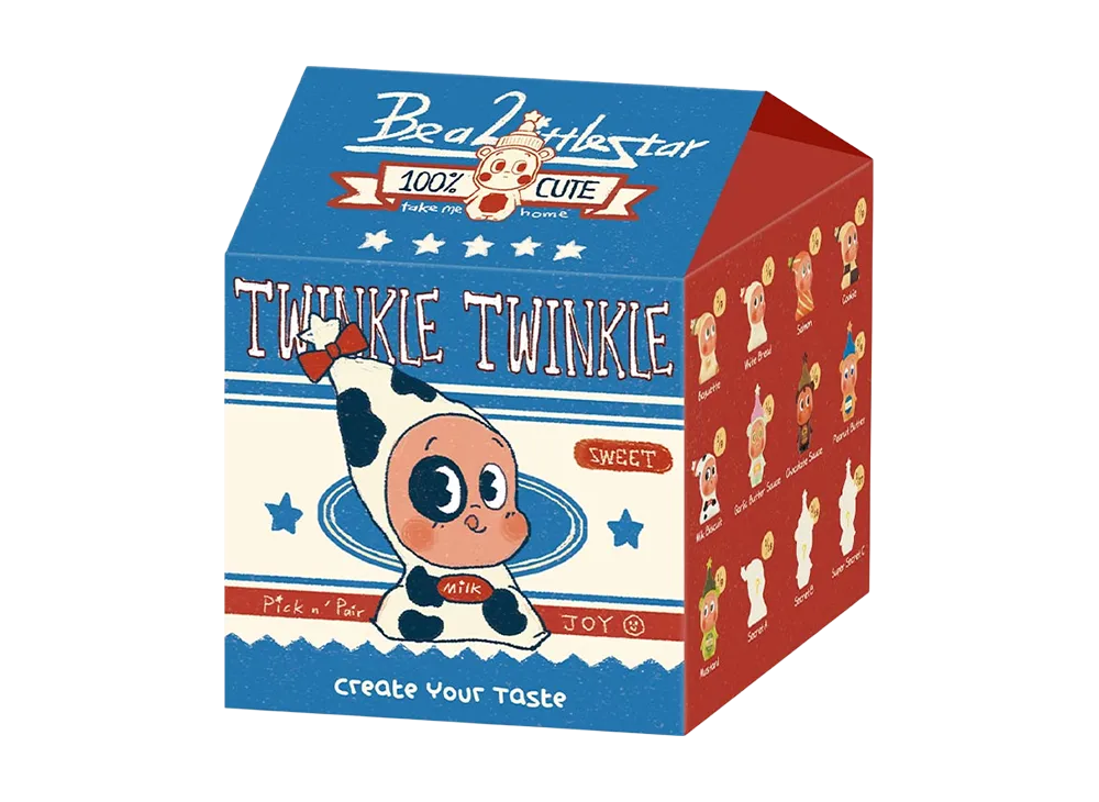 POP MART Twinkle Twinkle Create Your Taste Series Figures - A [Piece]