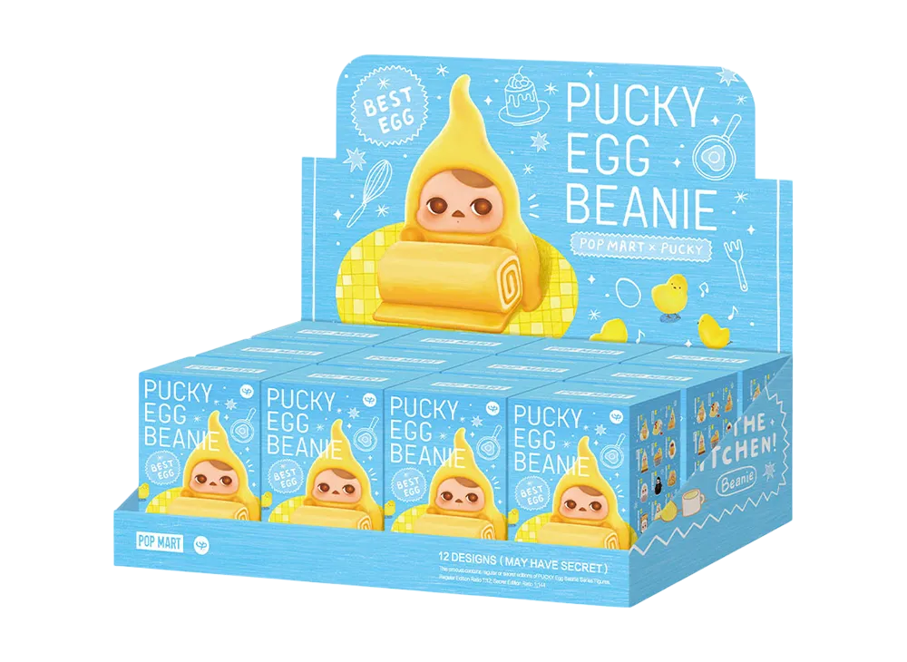 ポップマート プッキー エッグビーニーシリーズ フィギュア [アソート