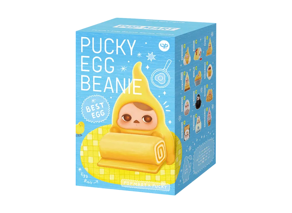 POP MART PUCKY Egg Beanie Series Figures [Piece]