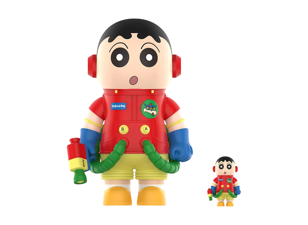 ポップマート メガコレクション メガスペースモリー 400%+100% クレヨンしんちゃん