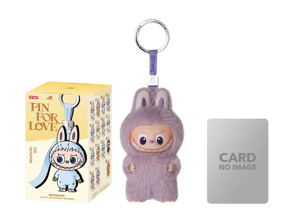 ポップマート ザ モンスターズピン フォー ラブ シリーズ ぬいぐるみ　1box ポップマート ザ モンスターズ (ラブブ) ピン フォー ラブ