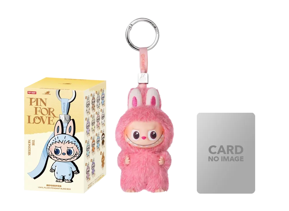 ラブブポップマート ザ モンスターズ ぬいぐるみペンダント ポップマート ザ モンスターズ (ラブブ) ピン フォー ラブ