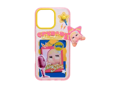POP MART CRYBABY SHINY SHINY Series-Phone Case iPhone 15 Pro Max