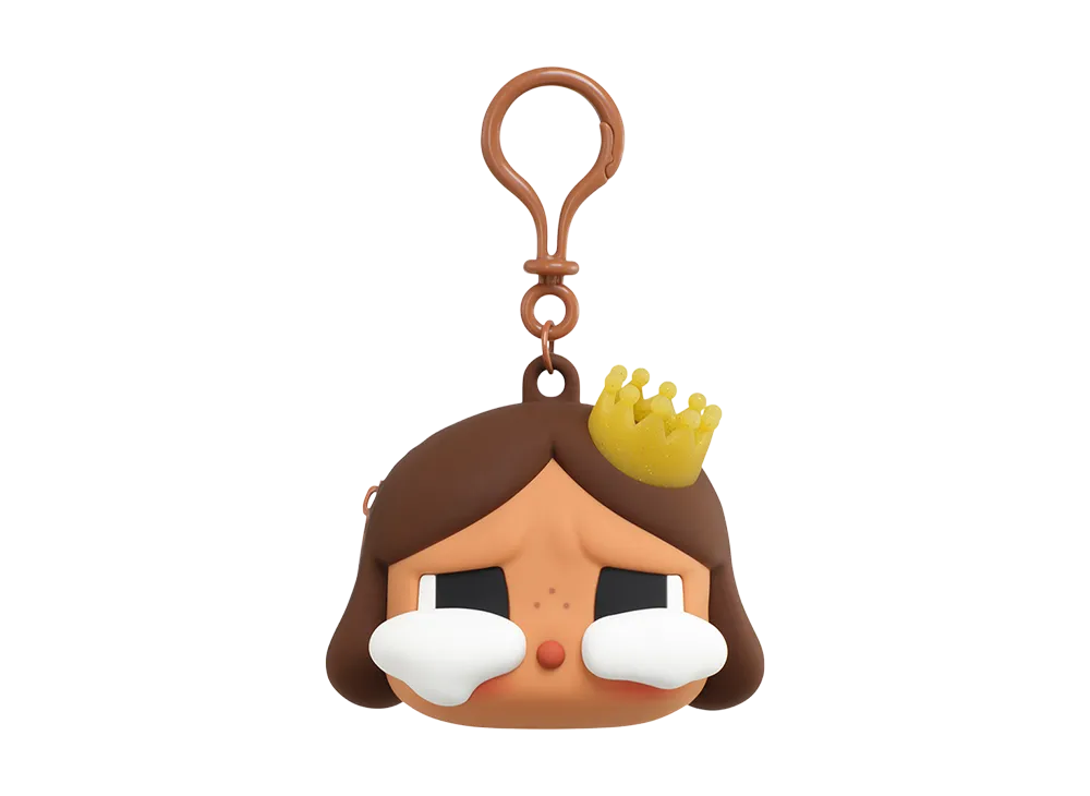 POP MART CRYBABY SHINY SHINY Series-Earphone Case Brown