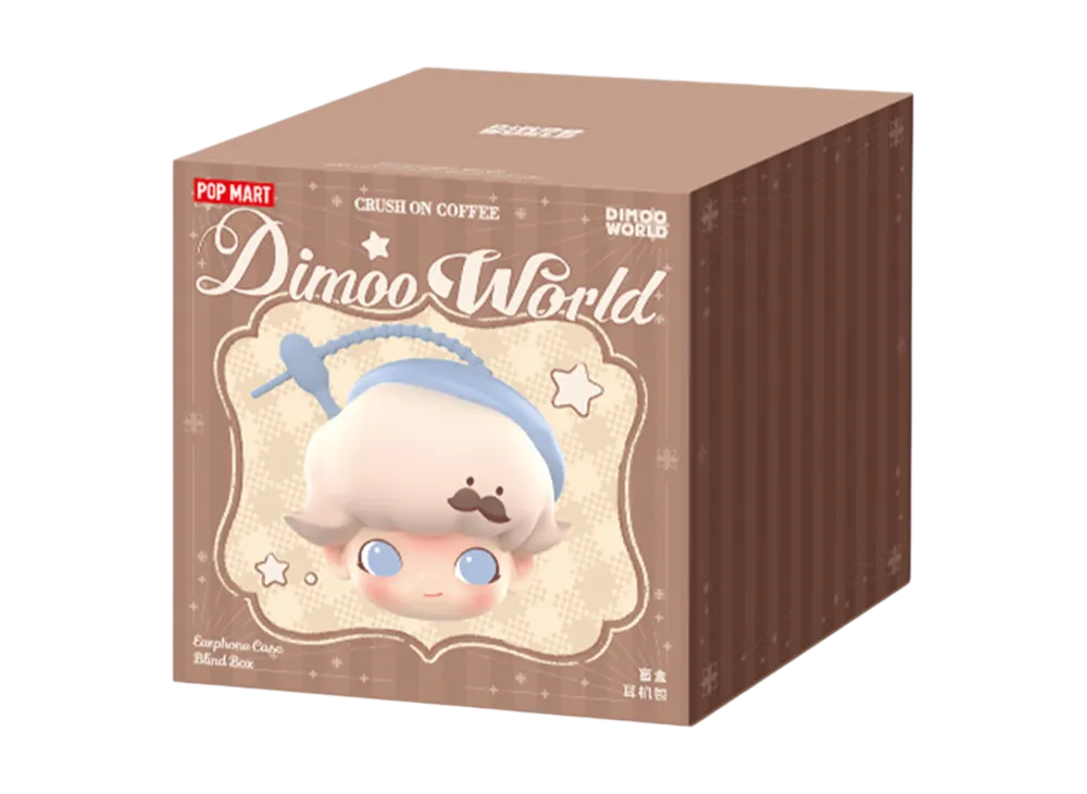 POP MART DIMOO Crush on Coffee Series-Earphone Case Blind Box [Piece]