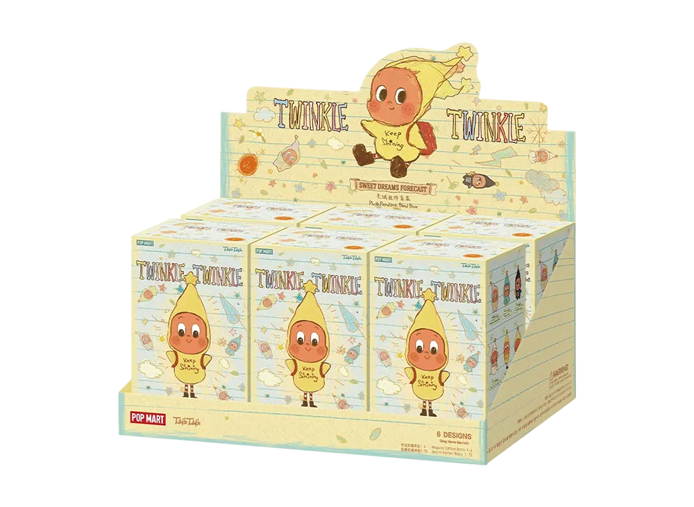 ポップマート トゥインクル トゥインクル スイート ドリームズ フォーキャスト シリーズ ぬいぐるみ ペンダント ブラインド ボックス [アソートボックス]