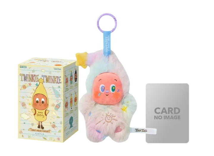 POP MART Twinkle Twinkle Sweet Dreams Forecast Series-Plush Pendant Afterglow Marshmallow
