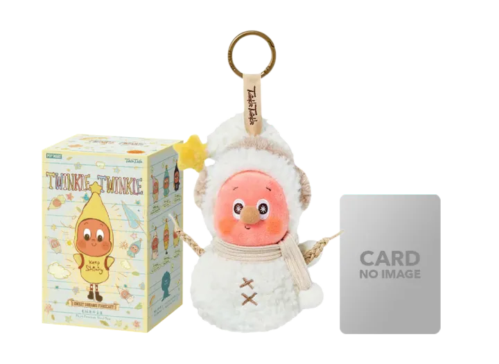 POP MART Twinkle Twinkle Sweet Dreams Forecast Series-Plush Pendant Hug from Snowman