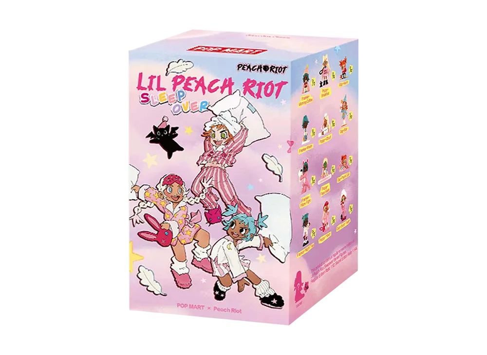 POP MART Lil Peach Riot Sleepover Series Figures [Piece]