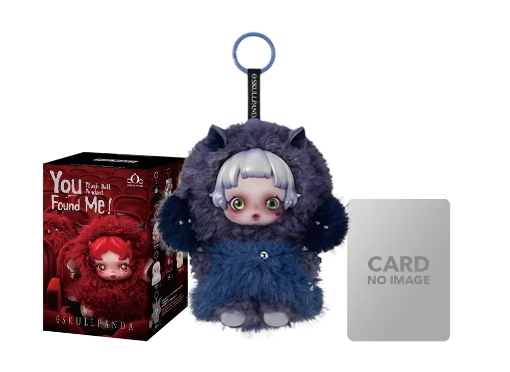 SKULLPANDA 新作 Cerberus ぬいぐるみペンダント ポップマート スカルパンダ ユー ファウンド ミー!シリーズ