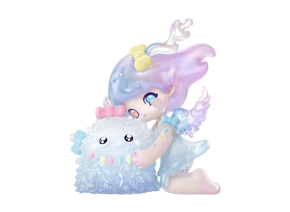 ポップマート アズラ × インスティンクトイ スナッグル ウィズ ボウィ