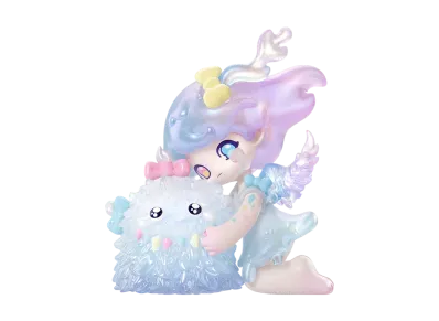 POP MART Azura x INSTINCTOY Snuggle with Bowy Fluffy Figure