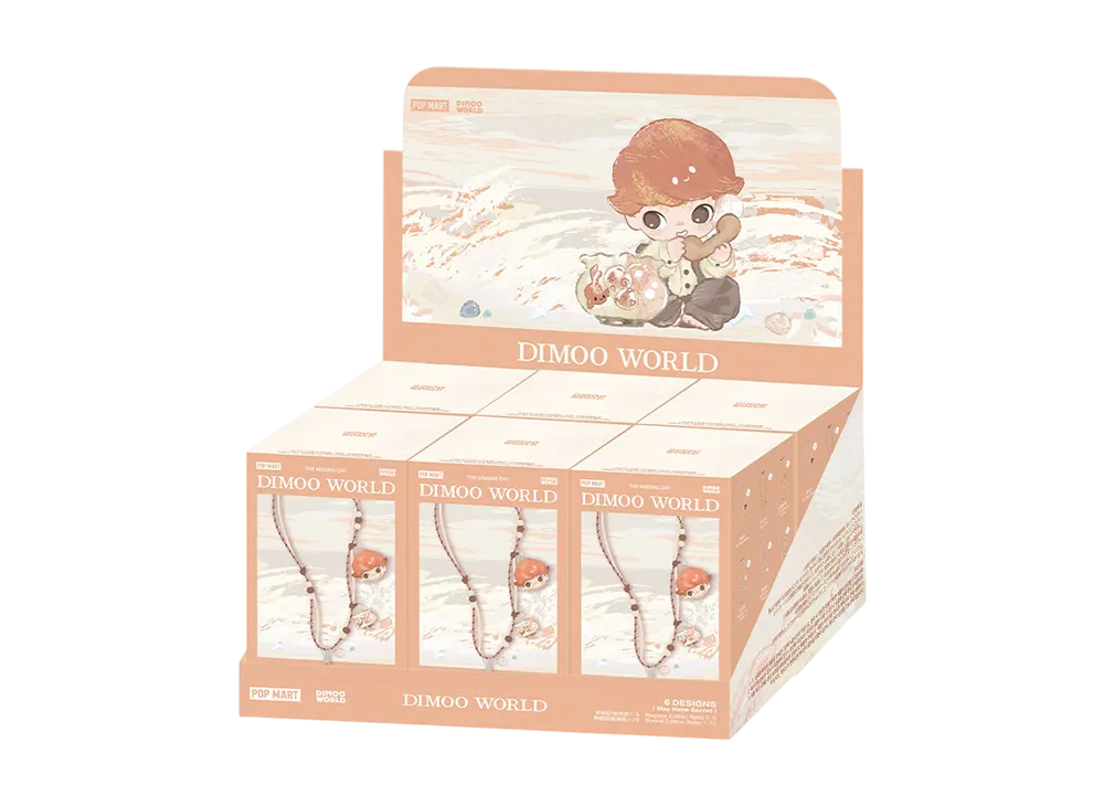 POP MART DIMOO The Missing Day Series Figures-Phone Charm Blind Box [Assortment Box]