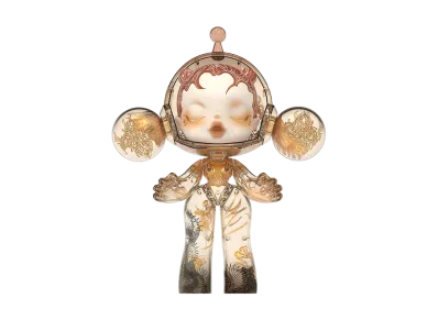 POP MART "MEGA COLLECTIONS" MEGA Alpha SKULLPANDA 400% Wu Jian'an-The Heaven of Nine Levels