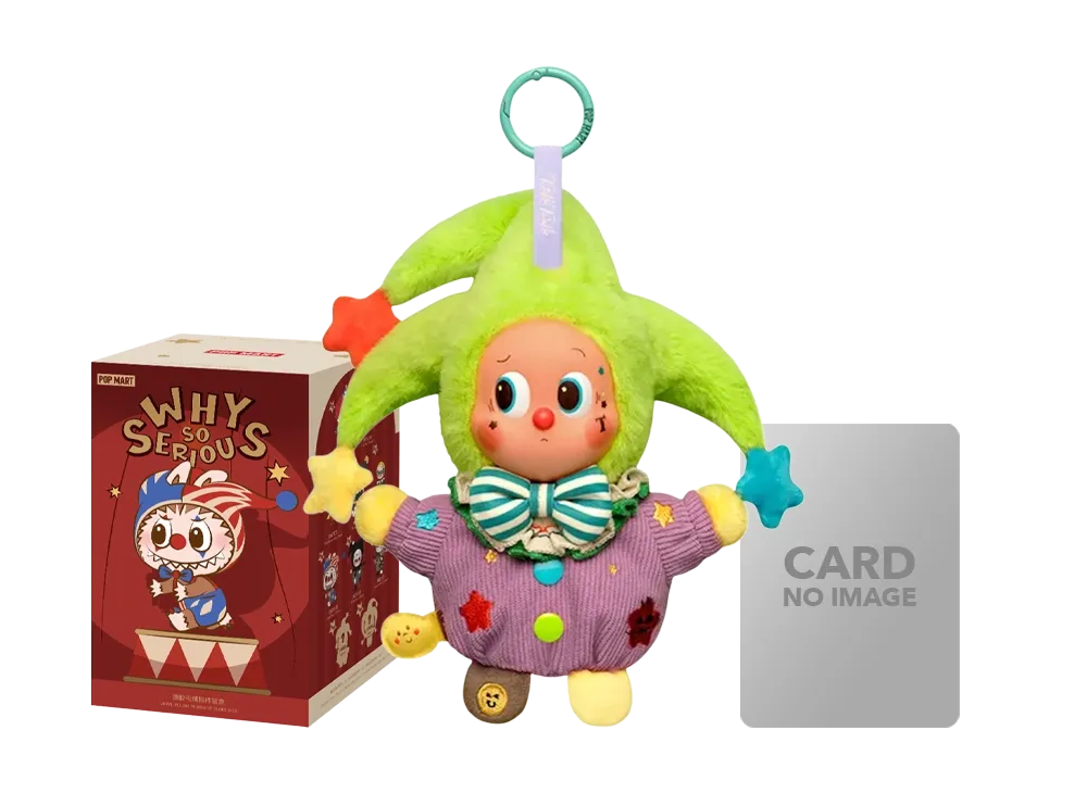 why so serious アソート　シュリンク付 WHY SO SERIOUS ぬいぐるみ アソート +ノベルティ※シュリンク付き POP