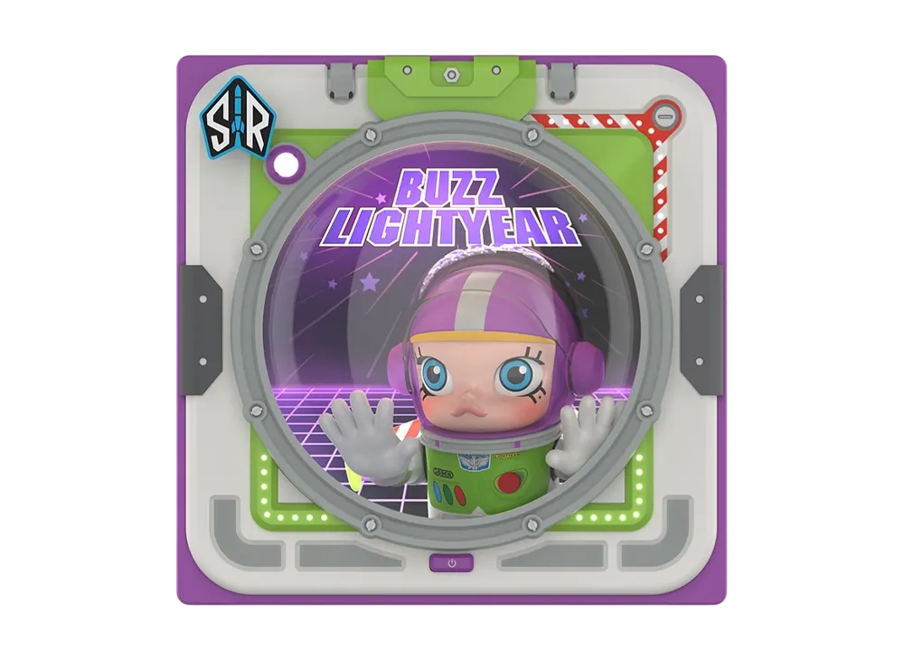 POP MART MEGA SPACE MOLLY BUZZ LIGHTYEAR "IN SPACE" 3D Painting
