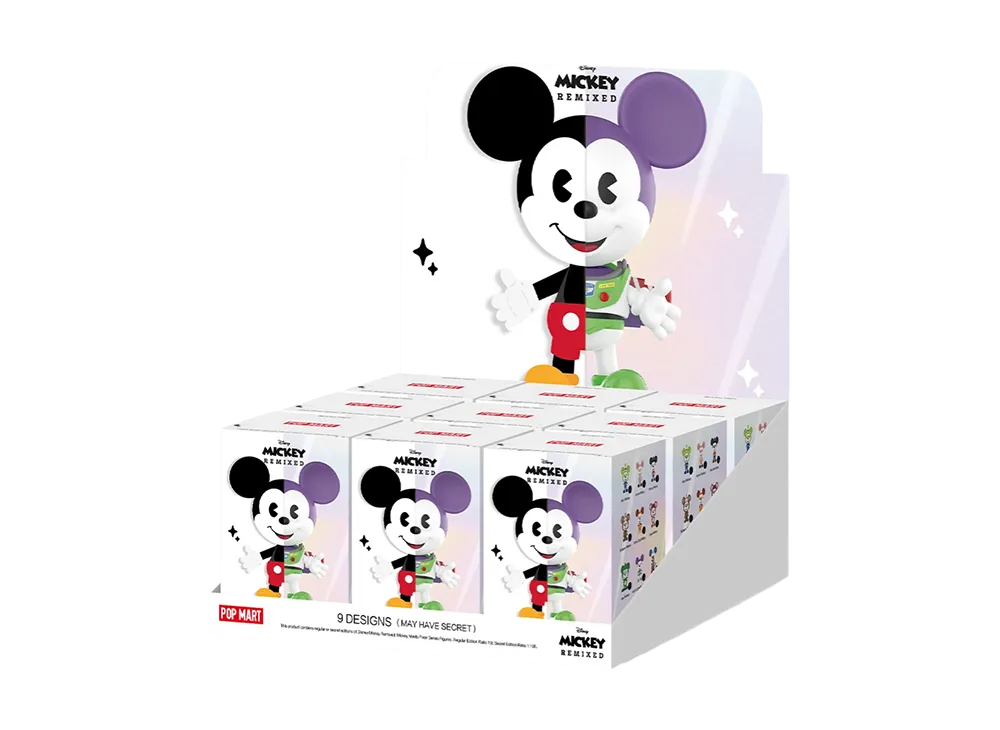 ポップマート ディズニー ミッキー リミックスド: ミッキー ミーツ