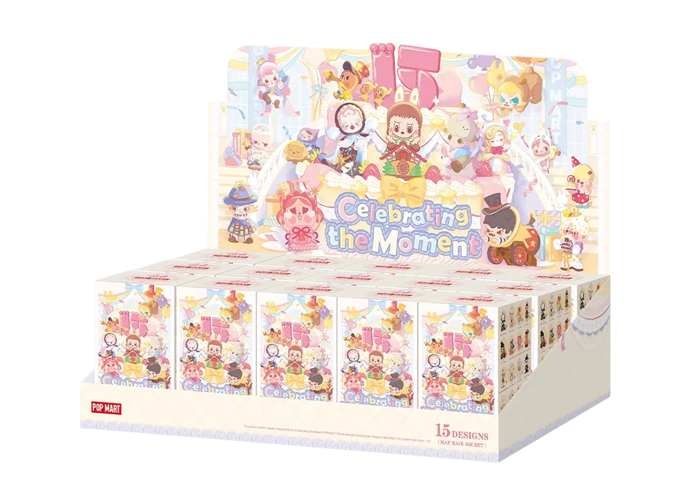ポップマート セレブレイティング ザ モーメント ポップマート 15周年アニバーサリーシリーズ フィギュア [アソートボックス]