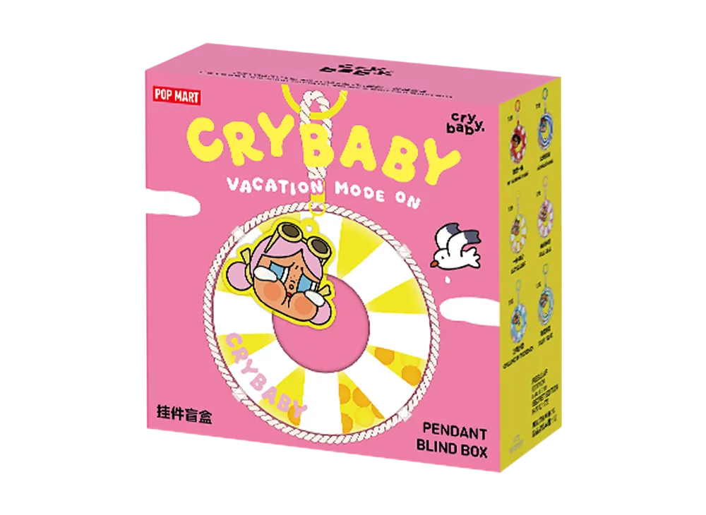 POP MART CRYBABY Vacation Mode On Series-Pendant Blind Box [Piece]