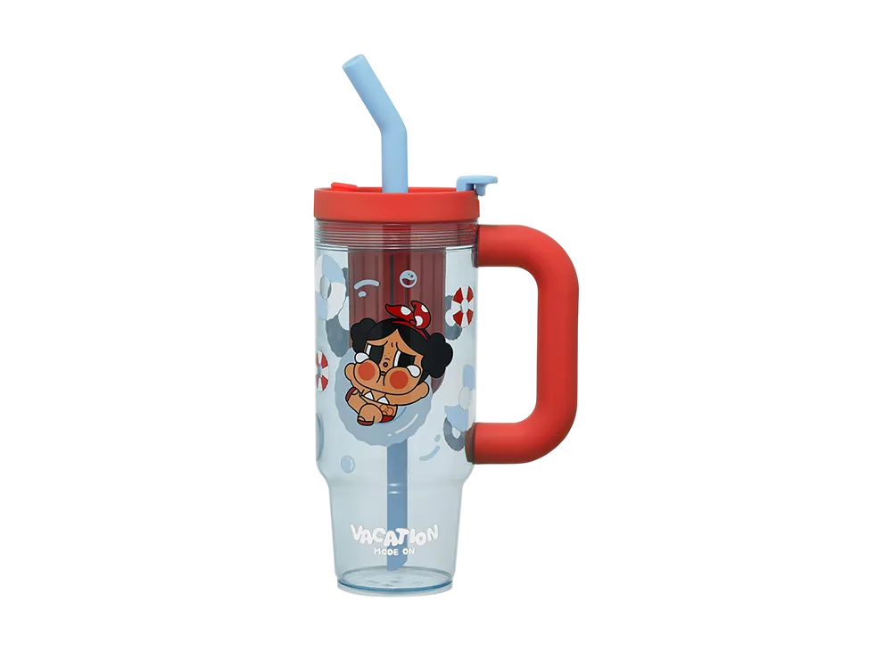 POP MART CRYBABY Vacation Mode On Series-Straw Cup