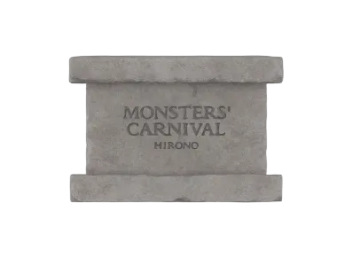 POP MART Hirono Monsters' Carnival Series Figures-Scene Prop