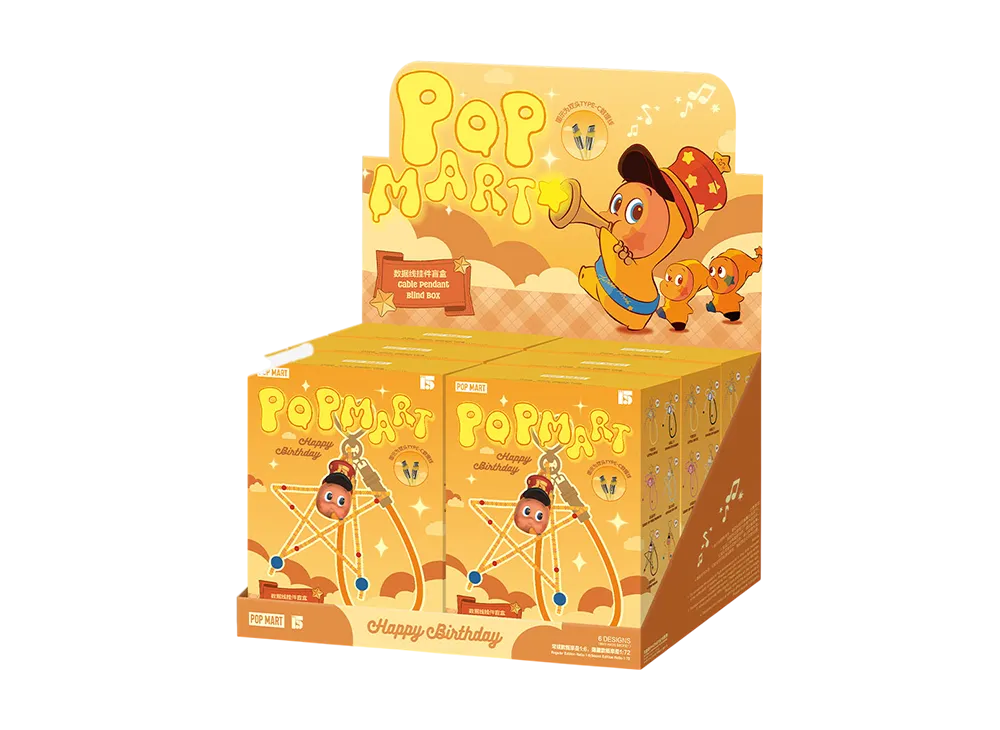 POP MART Celebrating the Moment Series-Cable Pendant Blind Box [Assortment Box]