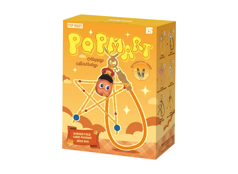 POP MART Celebrating the Moment Series-Cable Pendant Blind Box [Piece]