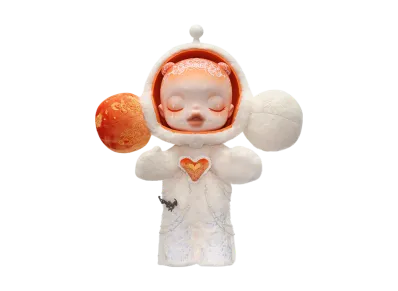 POP MART "MEGA COLLECTIONS" MEGA Alpha SKULLPANDA 400% White Moon