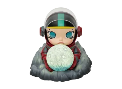 POP MART MEGA SPACE MOLLY Hello, Moon Ambient Moon Lamp