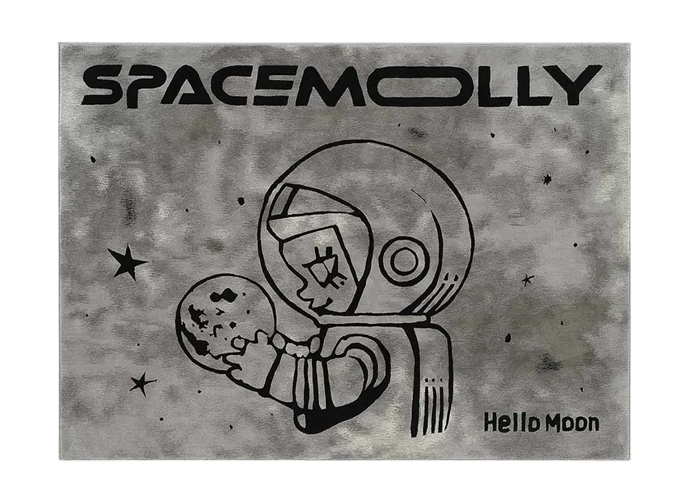 POP MART MEGA SPACE MOLLY Hello, Moon Art Rug 2000mm 2900mm