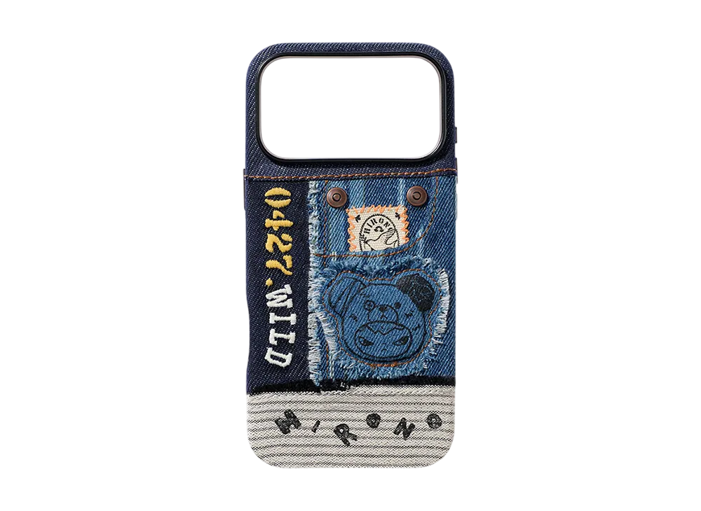 POP MART Hirono Road Journal Series-Patchwork Phone Case iPhone 17 Pro Max