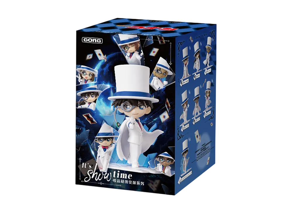 POP MART Detective Conan-It's Show Time Kid the Phantom Thief Outfit Change Series Figures [Piece]