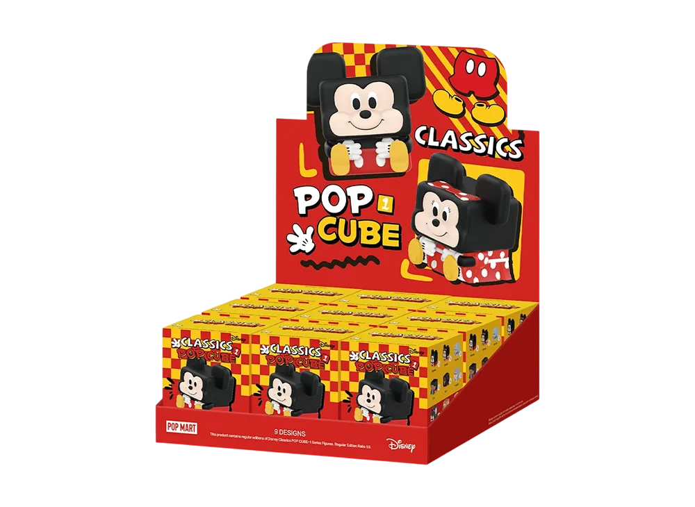 POP MART Disney Classics POP CUBE-1 Series Figures [Assortment Box]