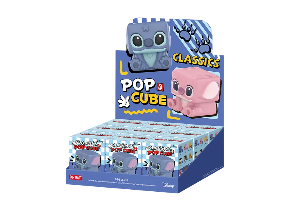 POP MART Disney Classics POP CUBE-3 Series Figures [Assortment Box]