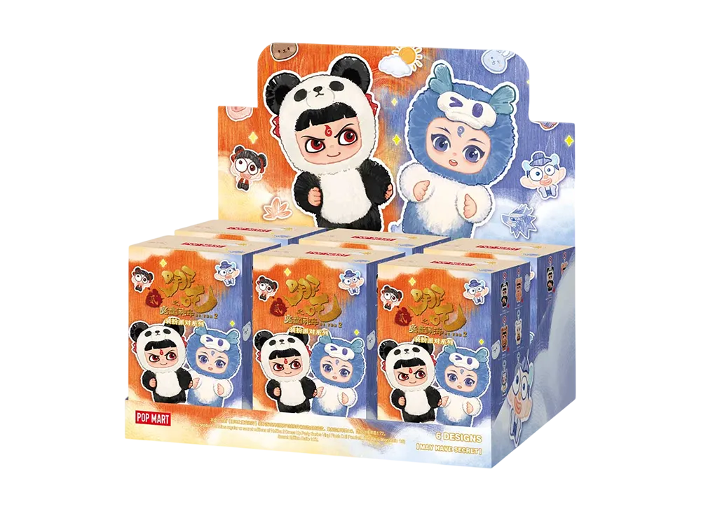 POP MART NeZha 2 Dress Up Party Series Vinyl Plush Doll Pendant [Assortment Box]