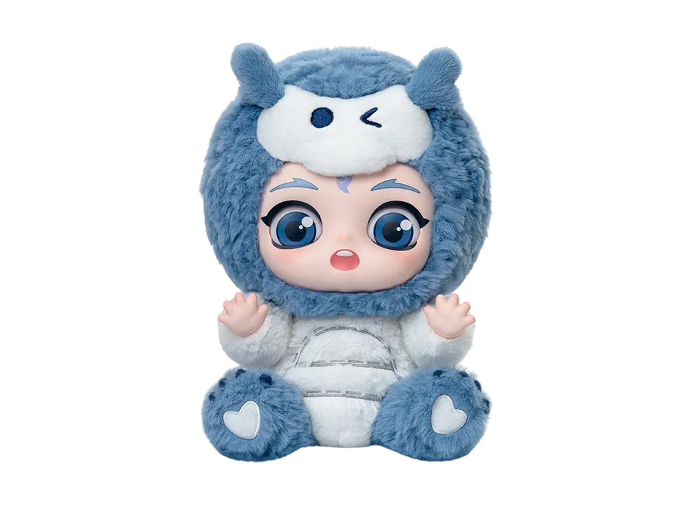 POP MART NeZha 2 Hug Series Vinyl Plush Doll-Ao Bing's Loong Edition