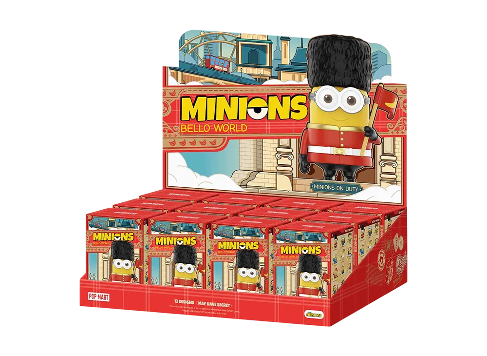 MINIONS BELLO WORLD フィギュアセット アソートBox ポップマート ミニオンズ ベロ ワールドシリーズ フィギュア [アソート