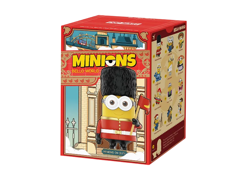 ポップマート ミニオンズ ベロ ワールドシリーズ フィギュア [ピース