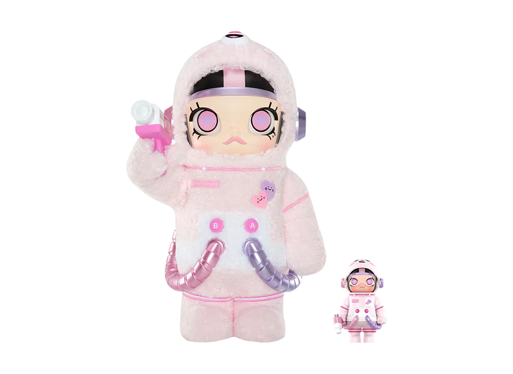 POP MART "MEGA COLLECTIONS" MEGA SPACE MOLLY 400%+100% Sweet Messages Bear