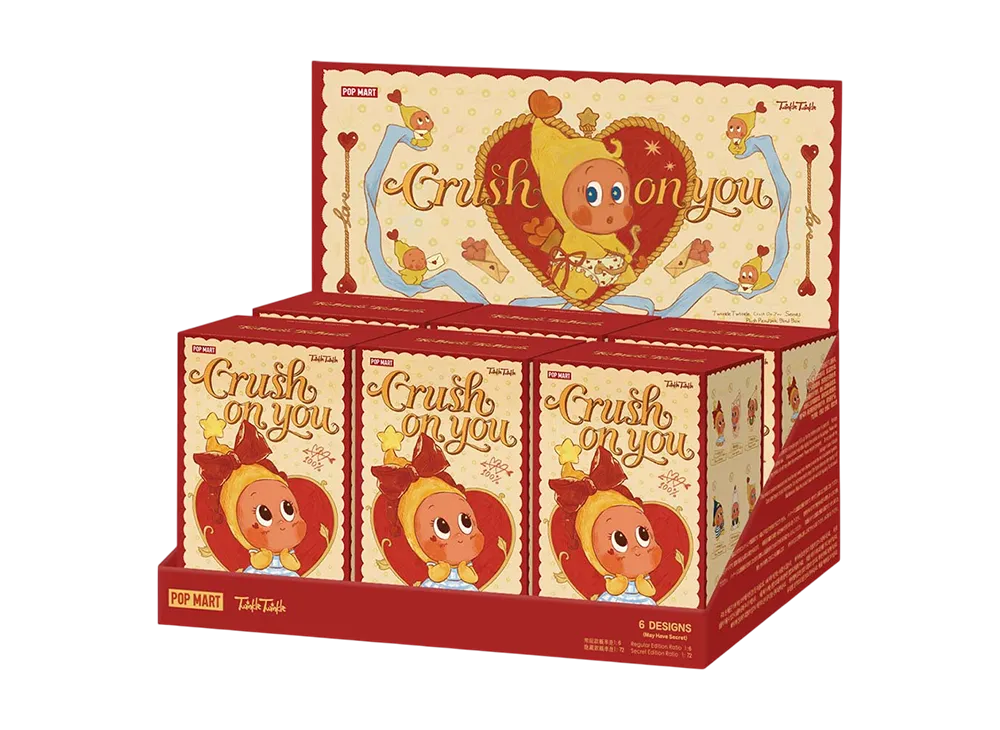 POP MART Twinkle Twinkle Crush On You Series-Plush Pendent Blind Box [Assortment Box]
