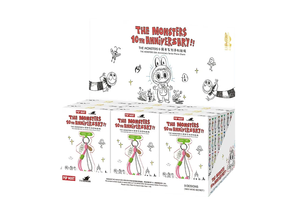 ポップマート ザ モンスターズ 10th アニバーサリー シリーズ フォン
