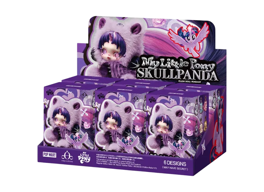 ポップマート スカルパンダ × マイリトルポニー シリーズ ぬいぐるみ ポップマート スカルパンダ × マイリトルポニー シリーズ ぬいぐるみ