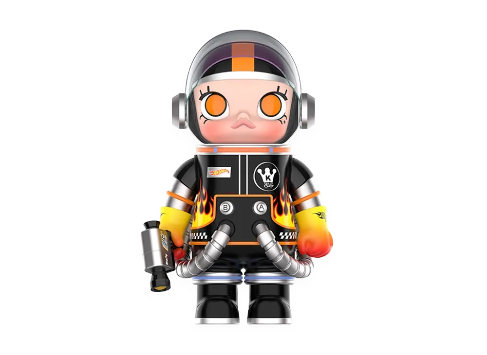 POP MART "MEGA COLLECTIONS" MEGA SPACE MOLLY 400% HOT WHEELS