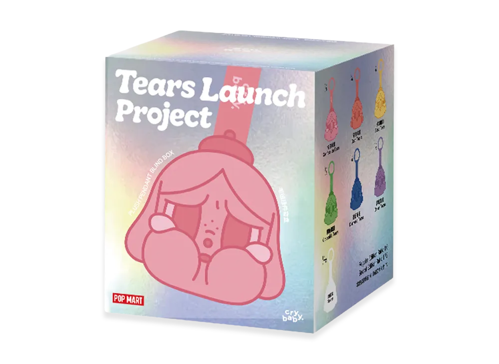 POP MART CRYBABY Tears Launch Project Series-Plush Pendant Blind Box [Piece]