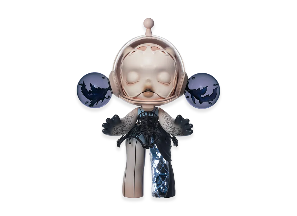 POP MART "MEGA COLLECTIONS" MEGA α SKULLPANDA 1000% Guo Pei-Alternate Universe