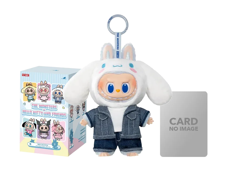 POP MART THE MONSTERS (Labubu) x Hello Kitty and Friends Series-Vinyl Plush Pendant Blind Box CINNAMOROLL
