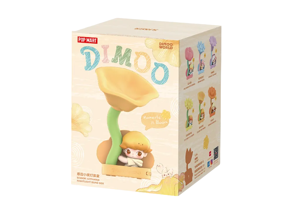 POP MART DIMOO Moments in Bloom Series - Sensor-activated Nightlight Blind Box [Piece]