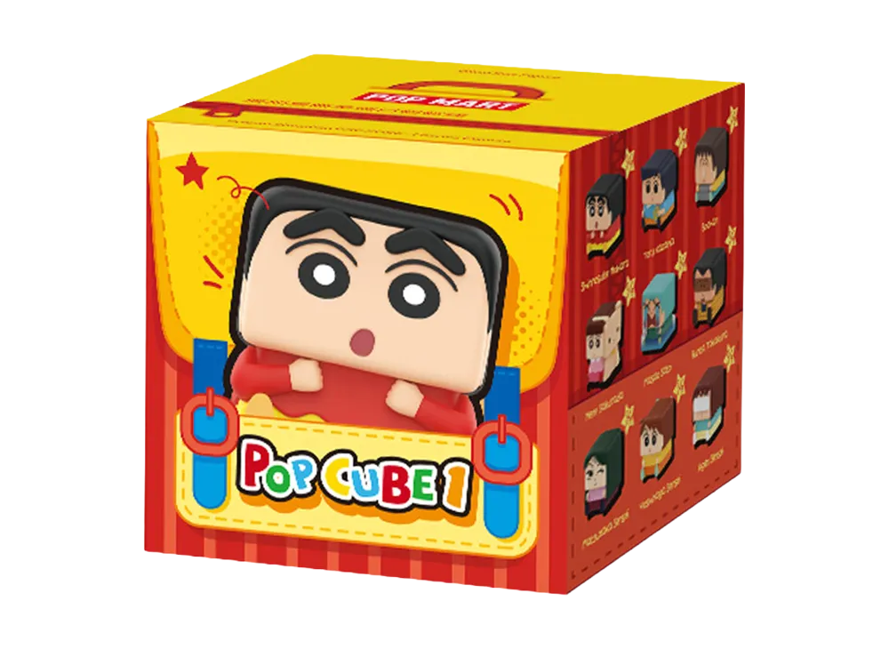 POP MART Crayon Shinchan POP CUBE-1 Series Figures [Piece]