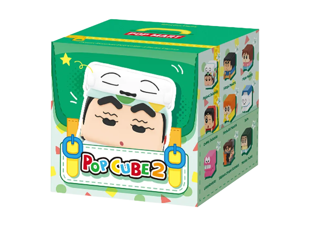 POP MART Crayon Shinchan POP CUBE-2 Series Figures [Piece]