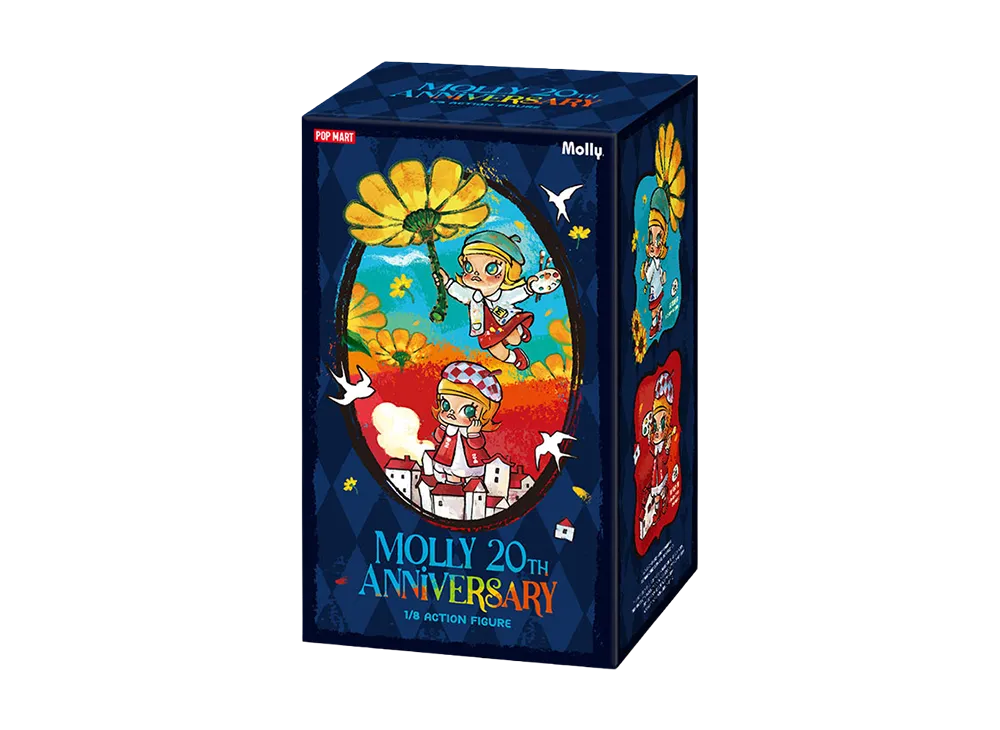 POP MART "BJD" MOLLY 20th Anniversary Series 1/8 Action Figure [Piece]